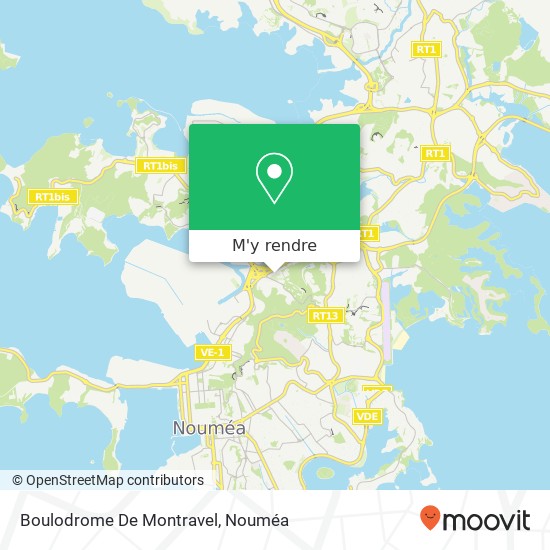 Boulodrome De Montravel plan