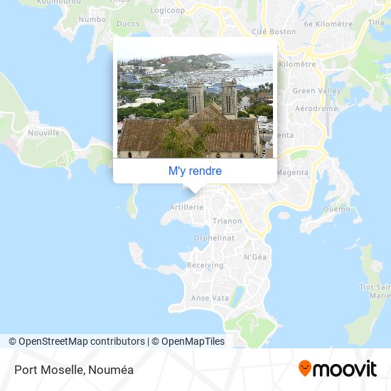 Port Moselle plan