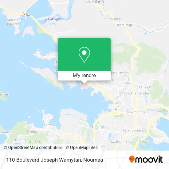 110 Boulevard Joseph Wamytan plan