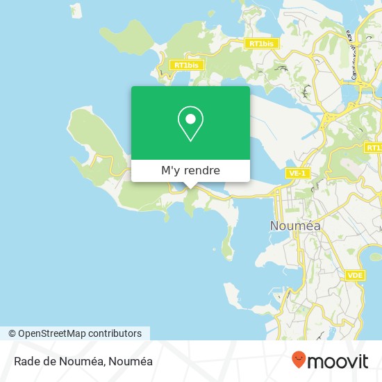 Rade de Nouméa plan