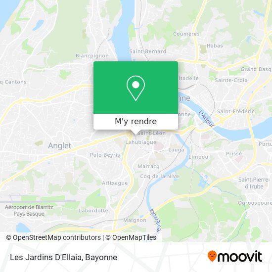 Les Jardins D'Ellaia plan