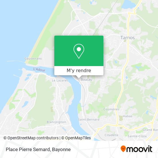 Place Pierre Semard plan
