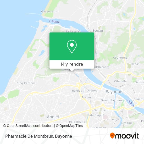 Pharmacie De Montbrun plan