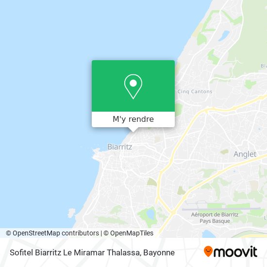 Sofitel Biarritz Le Miramar Thalassa plan