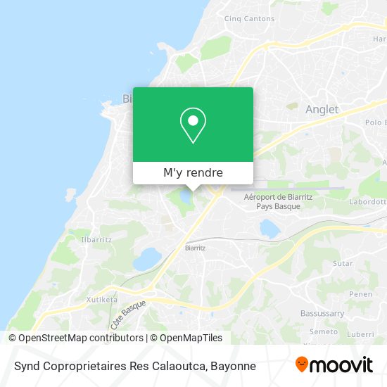 Synd Coproprietaires Res Calaoutca plan