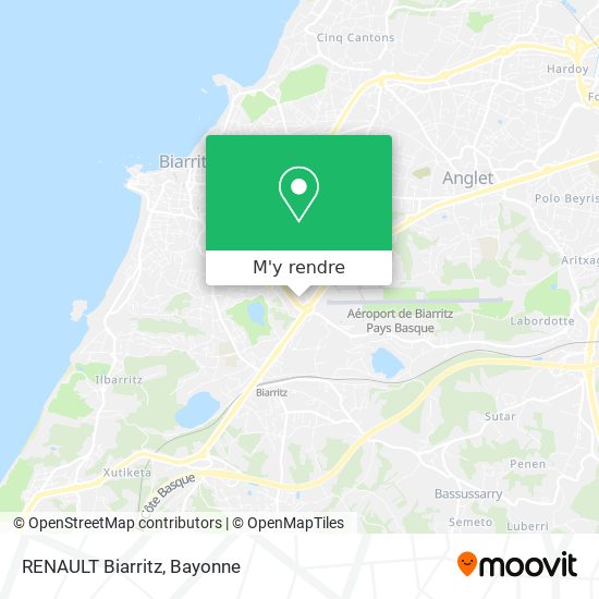 RENAULT Biarritz plan