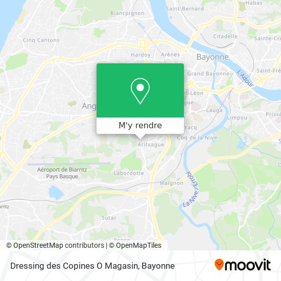 Dressing des Copines O Magasin plan