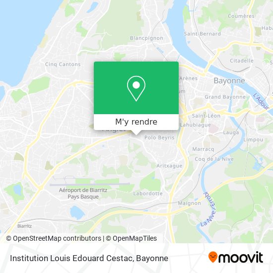 Institution Louis Edouard Cestac plan