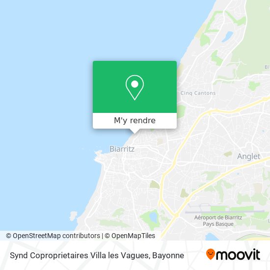 Synd Coproprietaires Villa les Vagues plan