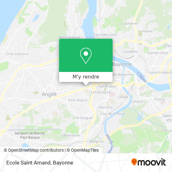 Ecole Saint Amand plan