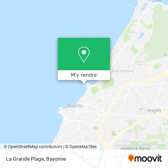 La Grande Plage plan