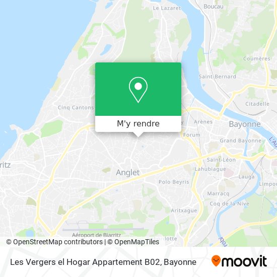 Les Vergers el Hogar Appartement B02 plan