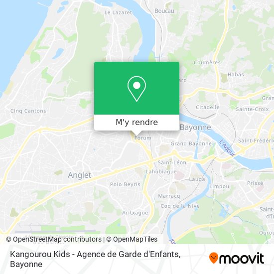 Kangourou Kids - Agence de Garde d'Enfants plan