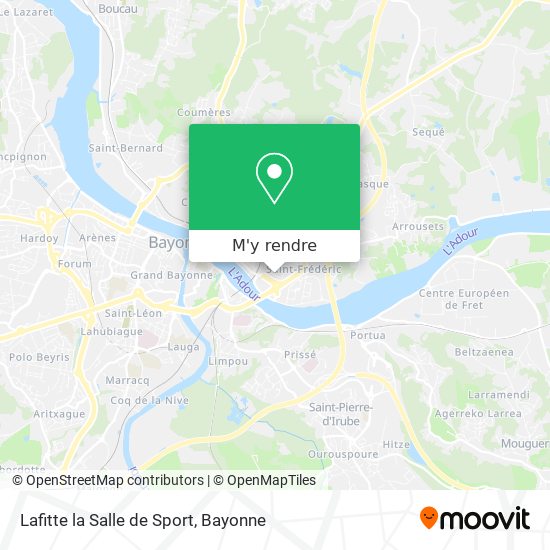 Lafitte la Salle de Sport plan