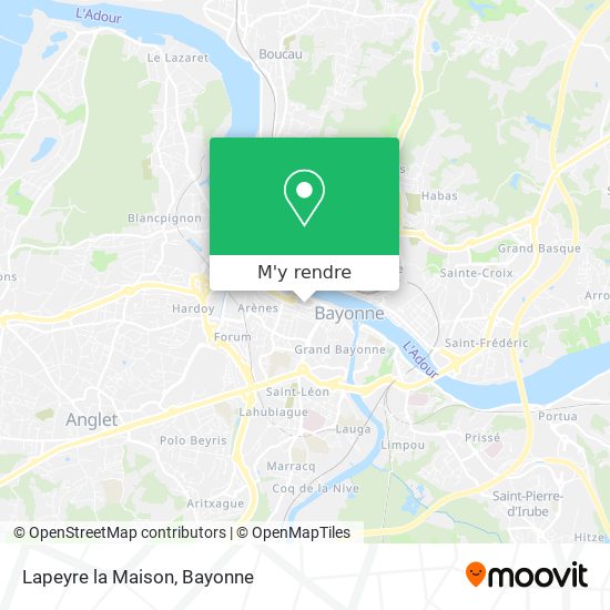 Lapeyre la Maison plan