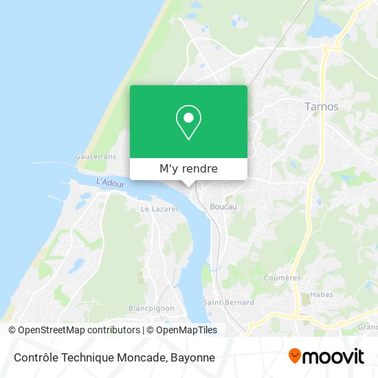 Contrôle Technique Moncade plan