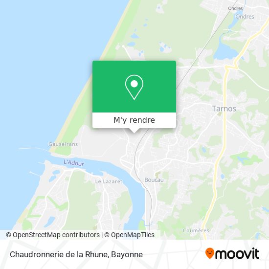 Chaudronnerie de la Rhune plan
