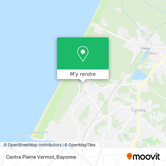 Centre Pierre Vermot plan