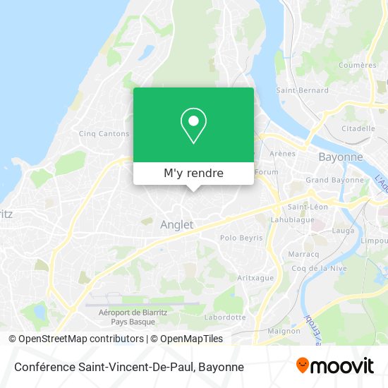 Conférence Saint-Vincent-De-Paul plan
