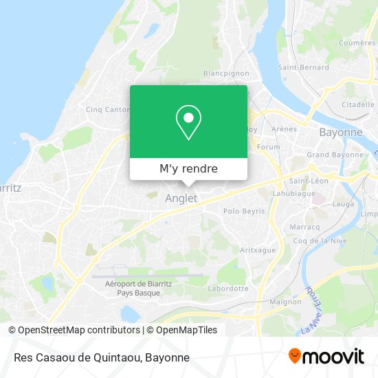 Res Casaou de Quintaou plan