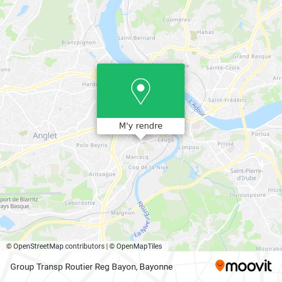 Group Transp Routier Reg Bayon plan