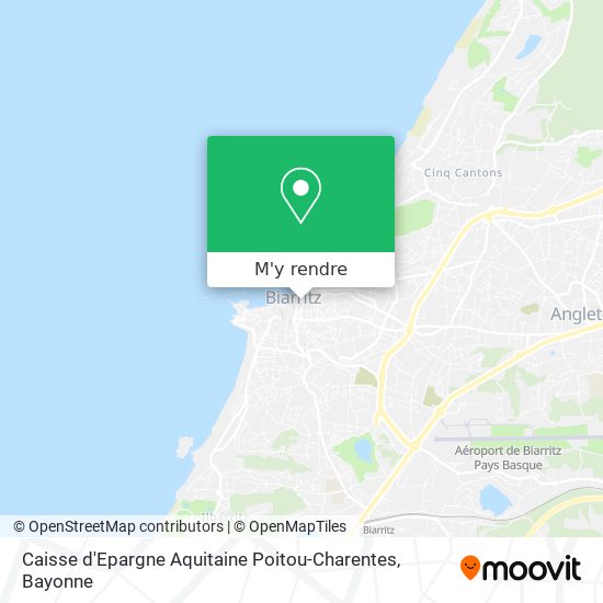 Caisse d'Epargne Aquitaine Poitou-Charentes plan