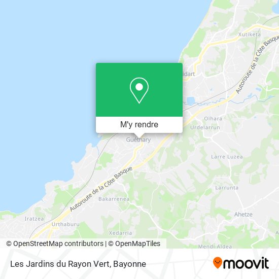 Les Jardins du Rayon Vert plan