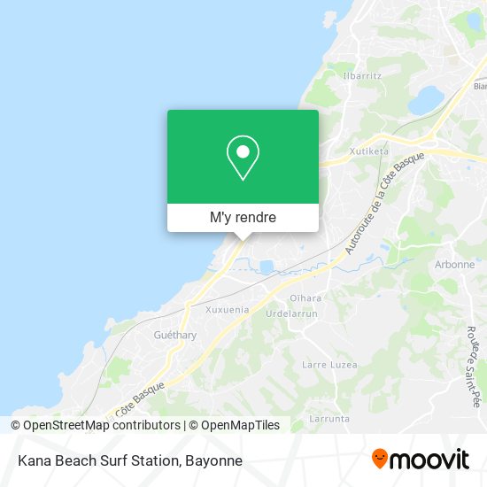 Kana Beach Surf Station plan