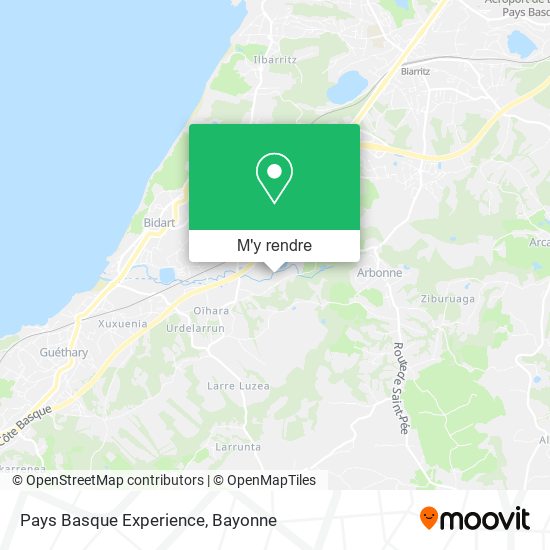 Pays Basque Experience plan