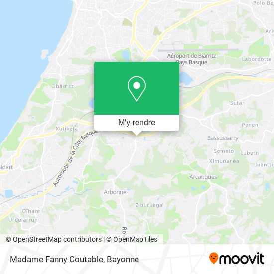 Madame Fanny Coutable plan