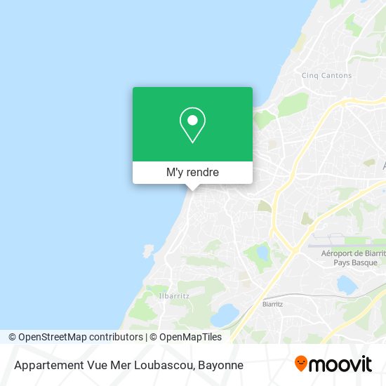 Appartement Vue Mer Loubascou plan