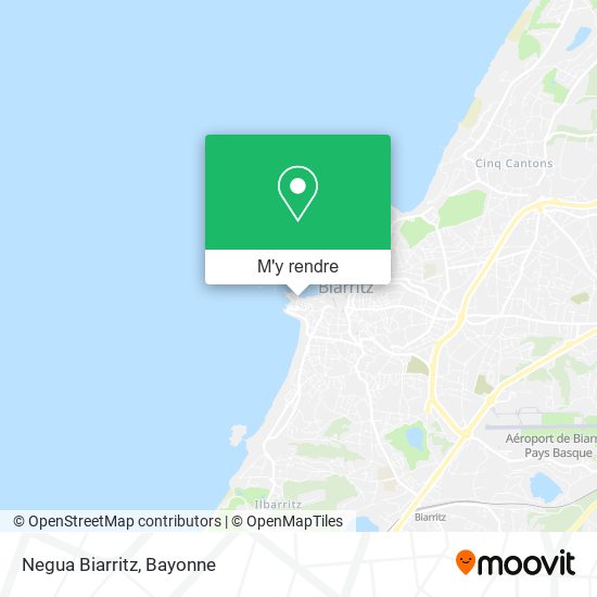 Negua Biarritz plan