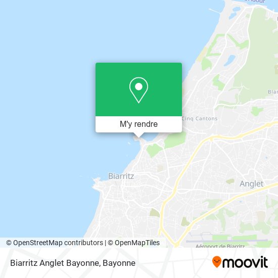 Biarritz Anglet Bayonne plan