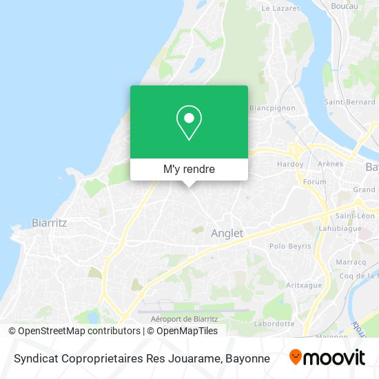 Syndicat Coproprietaires Res Jouarame plan