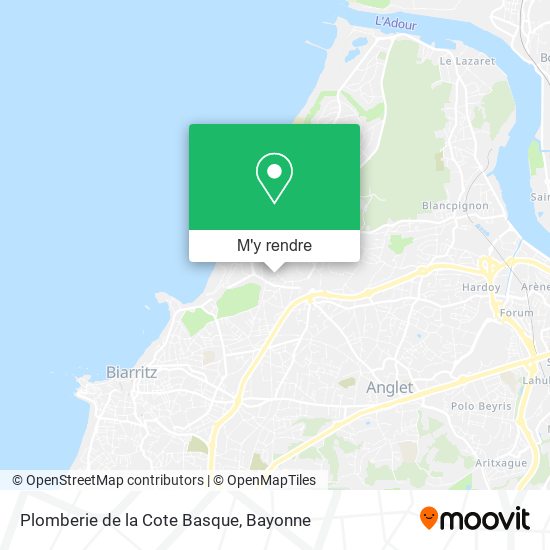 Plomberie de la Cote Basque plan