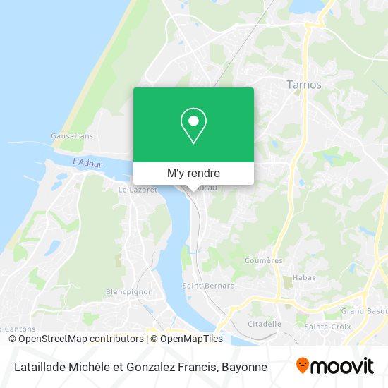 Lataillade Michèle et Gonzalez Francis plan