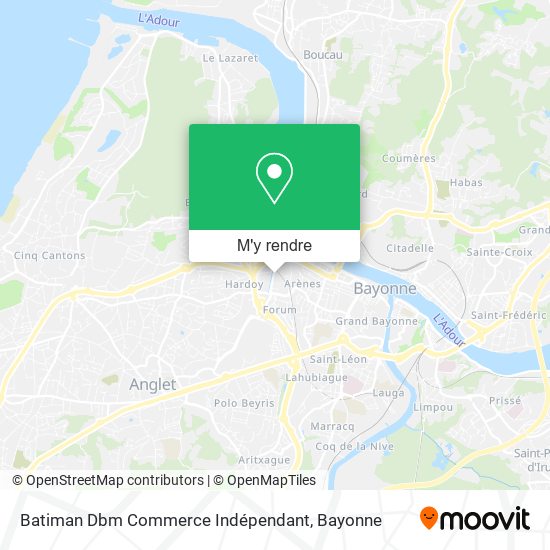 Batiman Dbm Commerce Indépendant plan