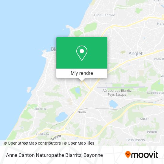 Anne Canton Naturopathe Biarritz plan