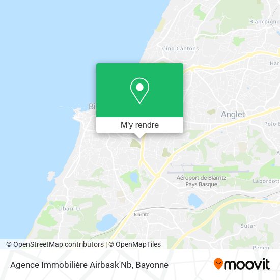 Agence Immobilière Airbask'Nb plan