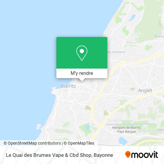 Le Quai des Brumes Vape & Cbd Shop plan