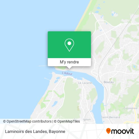 Laminoirs des Landes plan