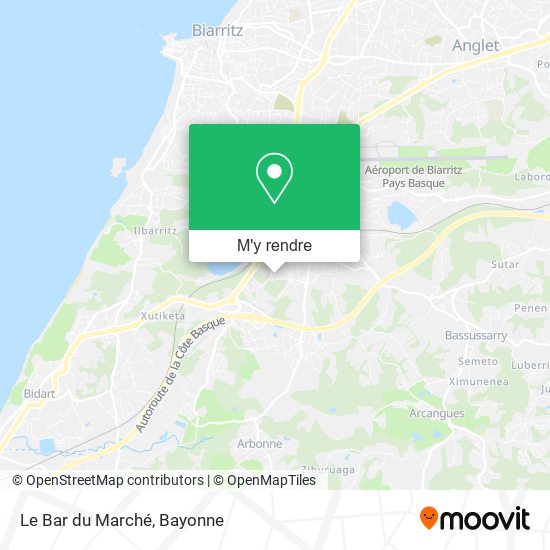 Le Bar du Marché plan