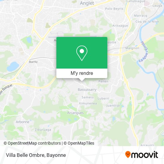 Villa Belle Ombre plan