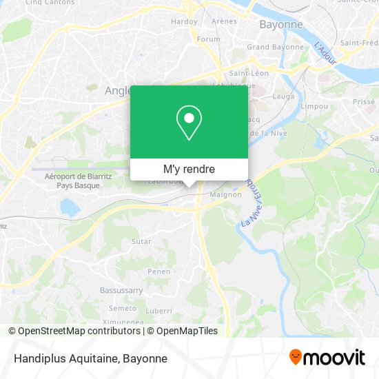 Handiplus Aquitaine plan