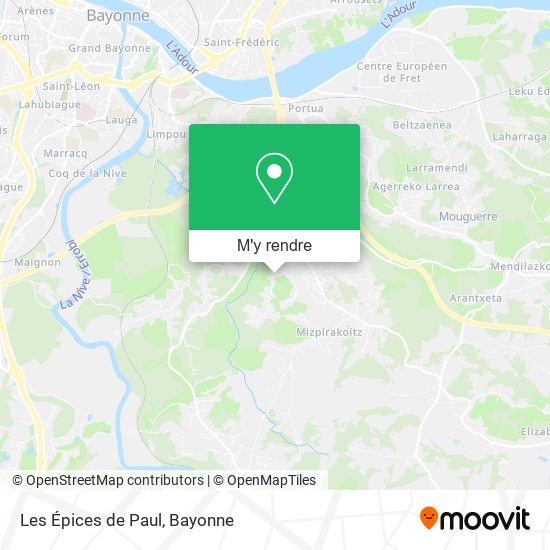 Les Épices de Paul plan