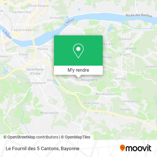 Le Fournil des 5 Cantons plan