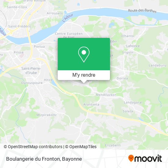 Boulangerie du Fronton plan