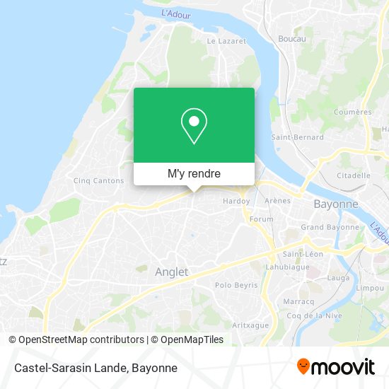 Castel-Sarasin Lande plan