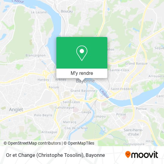 Or et Change (Christophe Tosolini) plan