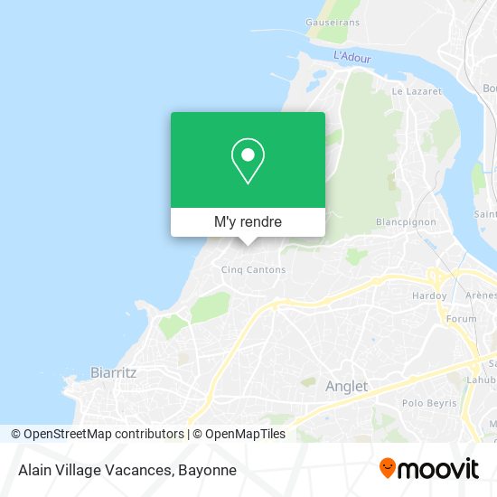 Alain Village Vacances plan